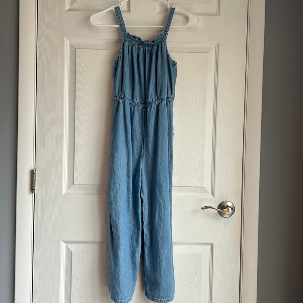 Girls old navy large sleeveless romper.